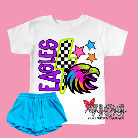 Neon Eagles Tee 3