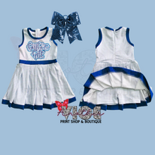 Blue Plaid BH Romper