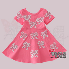 Sequin Coquette Dress