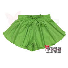 Lime Butterfly Shorts RTS