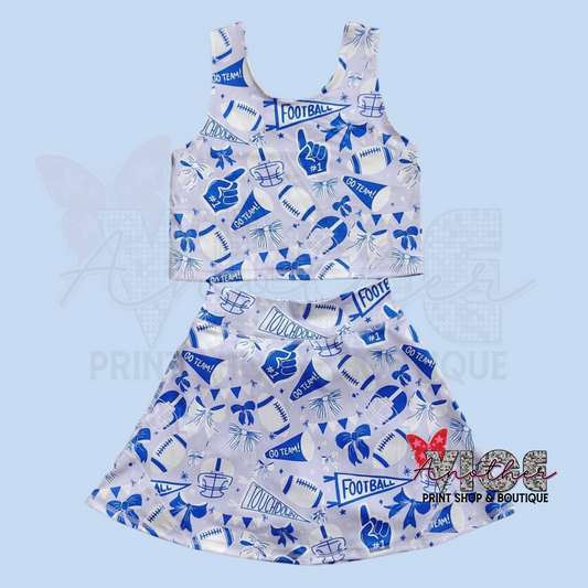 Blue/White Football Set