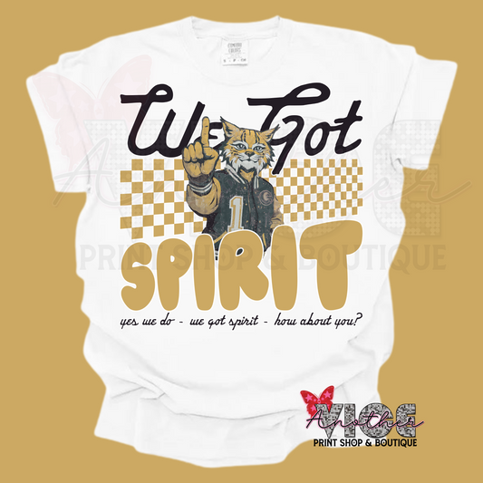 Bobcat Spirit Gold
