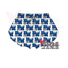 BH White Butterfly Shorts