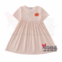 Stripe Pumpkin Dress