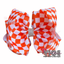Orange & White Checker