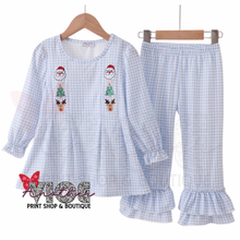 Santa Claus Ruffle Pants Set