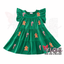Sequin Gingerbread Dress Green