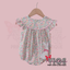 Floral Bunny Applique Ruffle Bubble