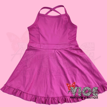 Fuchsia Athletic Tank Dress PRE ORDER
