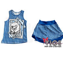 Eagles Gingham Skort Set