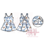 Footballs & Bows BH Athletic Romper PRE ORDER