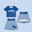 EAGLES Striped Skort Set