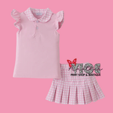 Pink Skort Set