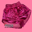 Hot Pink Metallic Shorts