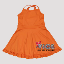 Orange Tank Dress