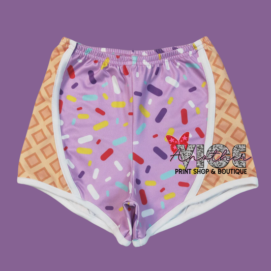 Ice Cream Drip Purple