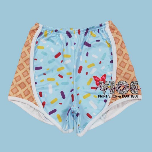Ice Cream Drip Blue