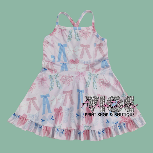 Multi Bows Athletic Dress