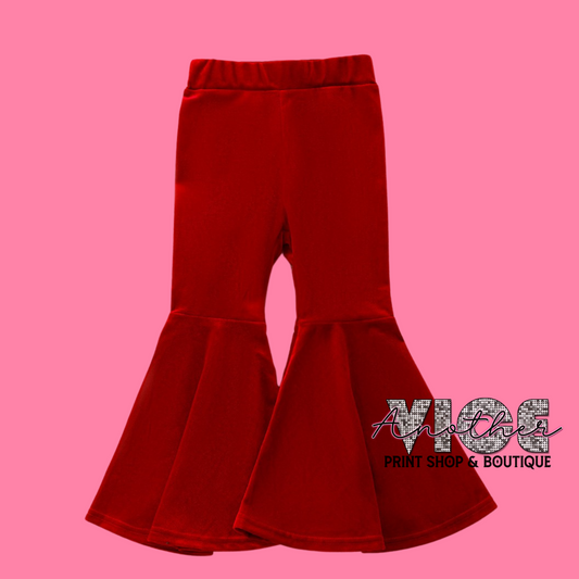 Velvet Flares Red