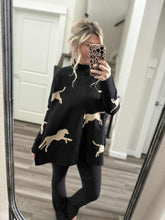 Leopard Love Tunic Black