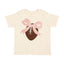 Coquette Football Patch Short Sleeve T-Shirt - Girls Clothes