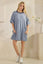 Stripe Knit Pullover Big Top Dress