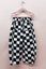 Kids Checkered Barrel Denim
