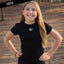 KD-TP1000 Kids Baby Doll Top - Black