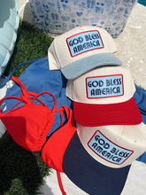 God Bless America - Vintage Trucker Hat