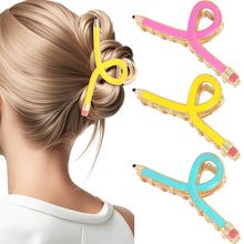 Pencil Hair Claw Clip