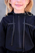 Jet Setter Hoodie Skort Dress - Midnight