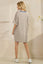 Stripe Knit Pullover Big Top Dress