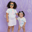 Lavender Bow Trellis Skort - Kids Clothing Spring/Summer