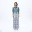 SUPER HIGH RISE WIDE LEG JEANS(EMBROIDERY,RAW HEM) BYW8194