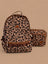 LEOPARD DREAM RUFFLED BACKPACK