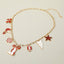 Game Day Football Theme Charm Station Necklace
