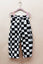 Kids Checkered Barrel Denim