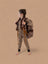 LEOPARD DREAM RUFFLED BACKPACK