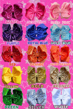 6.5" Double Layer Sequin Bow
