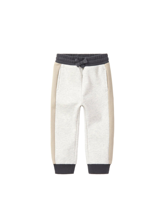 Side Stripe Jogger - Stone Grey
