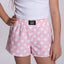 LM-KSH-1008-Light Pink Polka Dot KIDS SHORTS