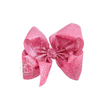 GLITTER METALLIC BOW PINK