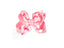 Bow Print Hair Bow