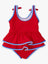 Girls Vintage Redl Peplum One Piece Swimsuit PRE ORDER