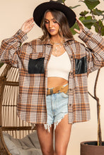 Falling for You Plaid Brown