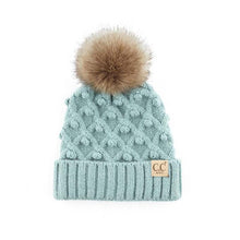 Popcorn Pom Beanie