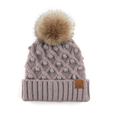 Popcorn Pom Beanie