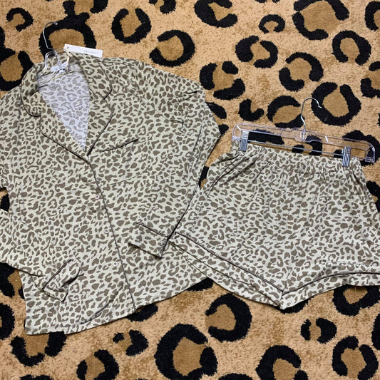 Leopard Lounge Set