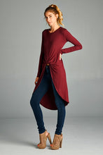 Knotted Hi- Lo Tunic