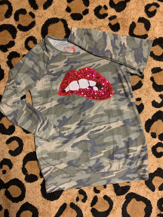 Camo Lips